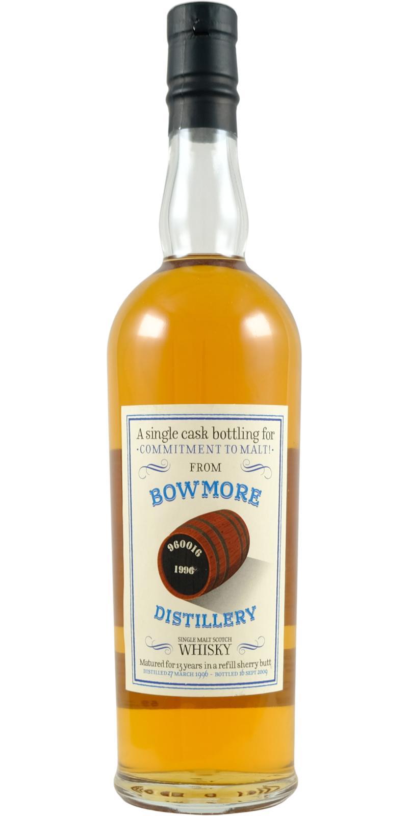 Bowmore 1996 CtM