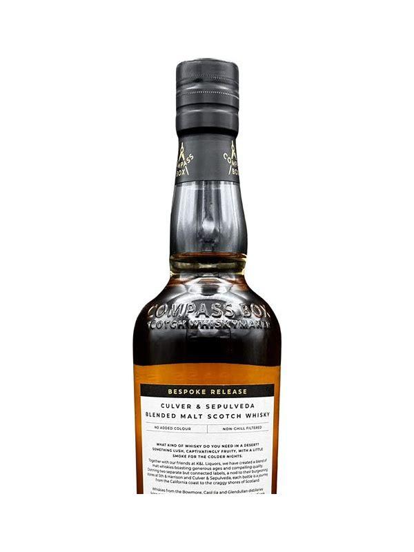 Blended Malt Scotch Whisky Culver & Sepulveda CB Bespoke Release