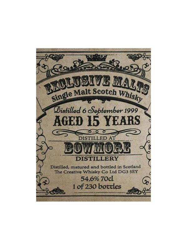 Bowmore 1999 CWC 10th Anniversary of Creative Whisky Company 2005-2015