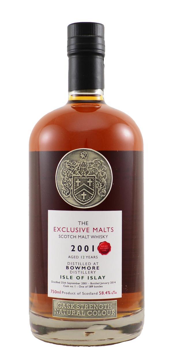 Bowmore 2001 CWC The Exclusive Malts