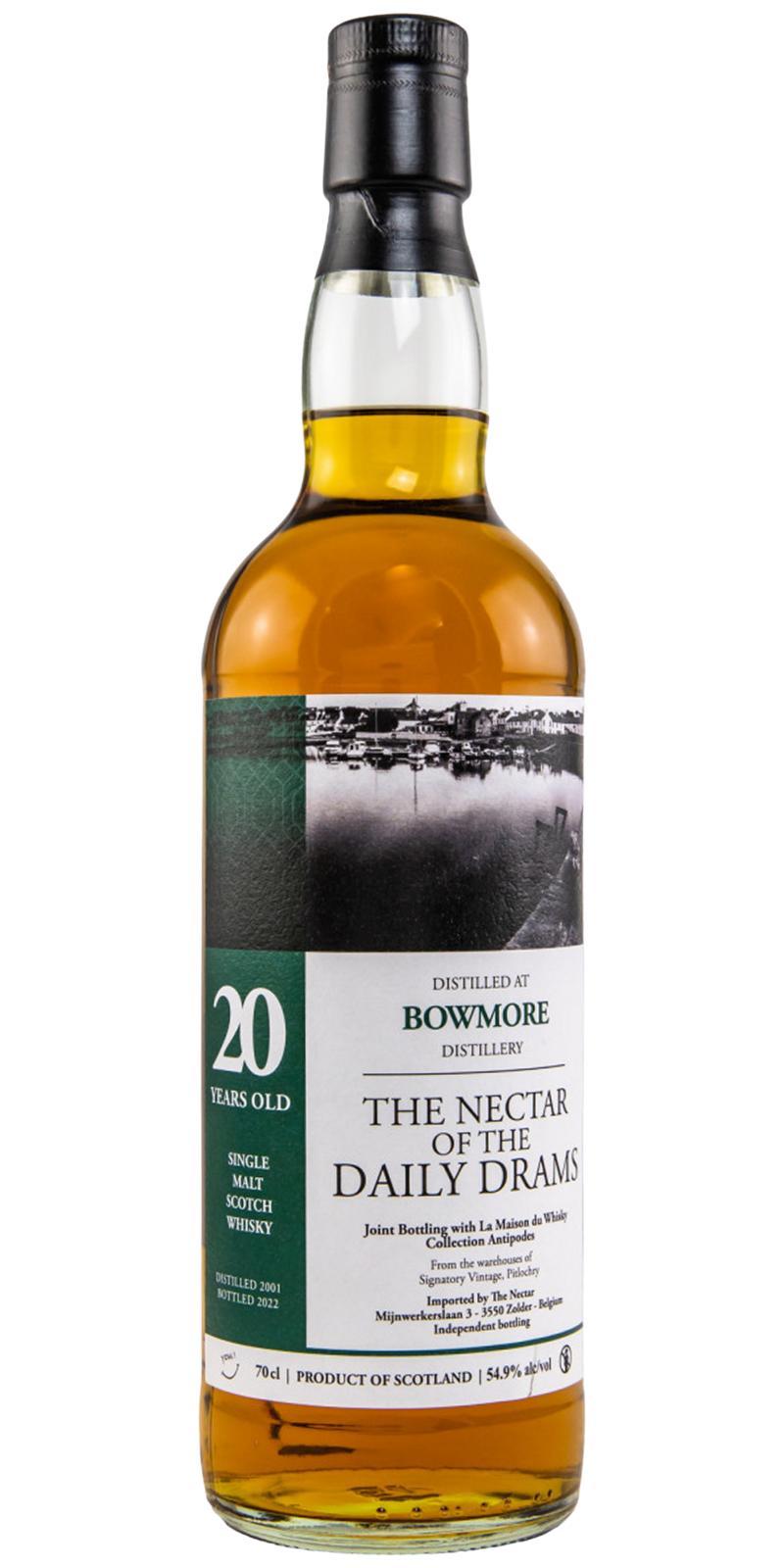 Bowmore 2001 DD The Nectar of the Daily Drams