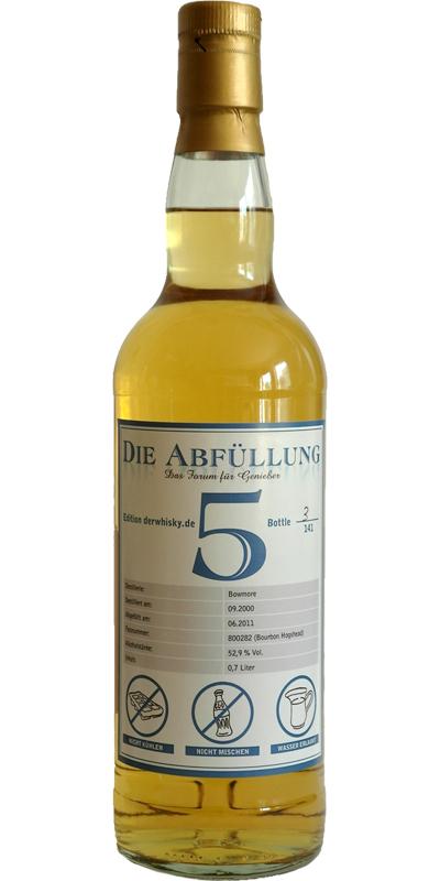 Bowmore 2000 Dde Edition:derwhisky.de 5
