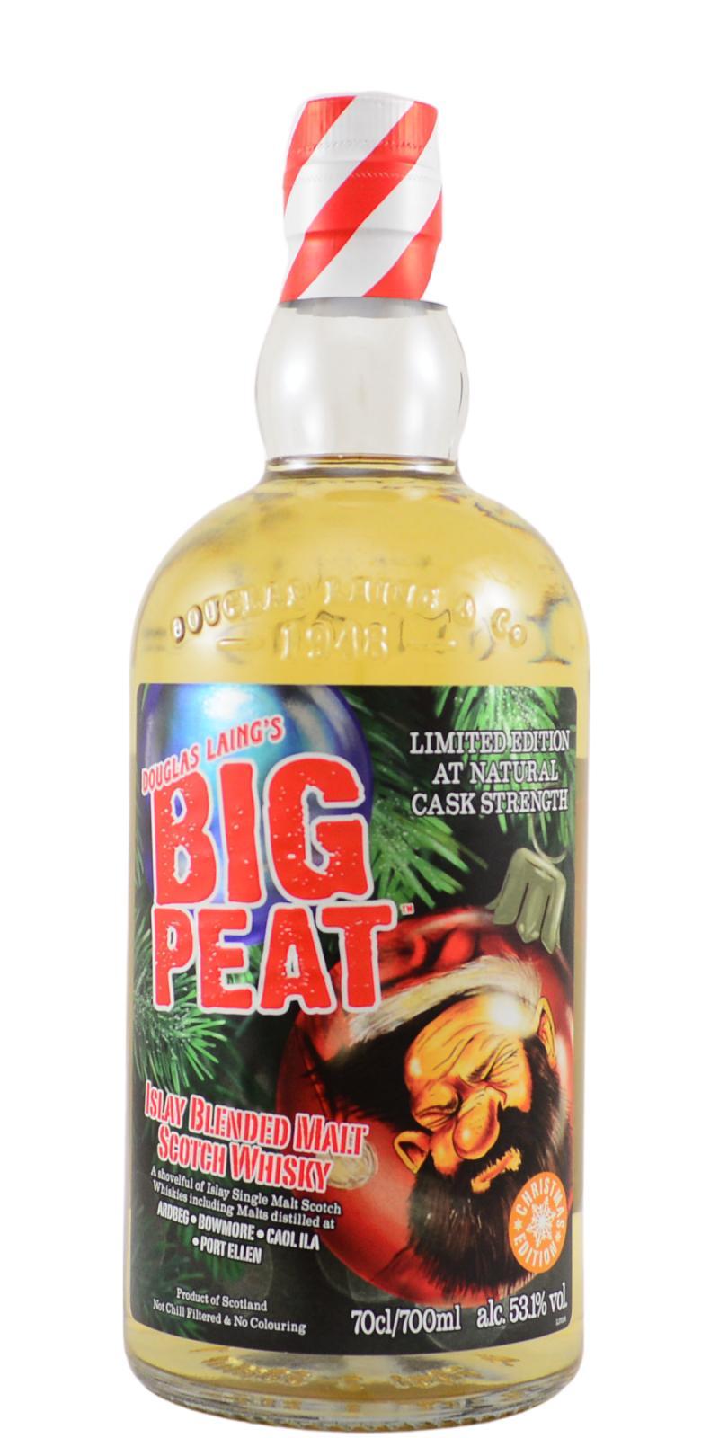 Big Peat Christmas Edition DL Limited Edition at Natural Cask Strength