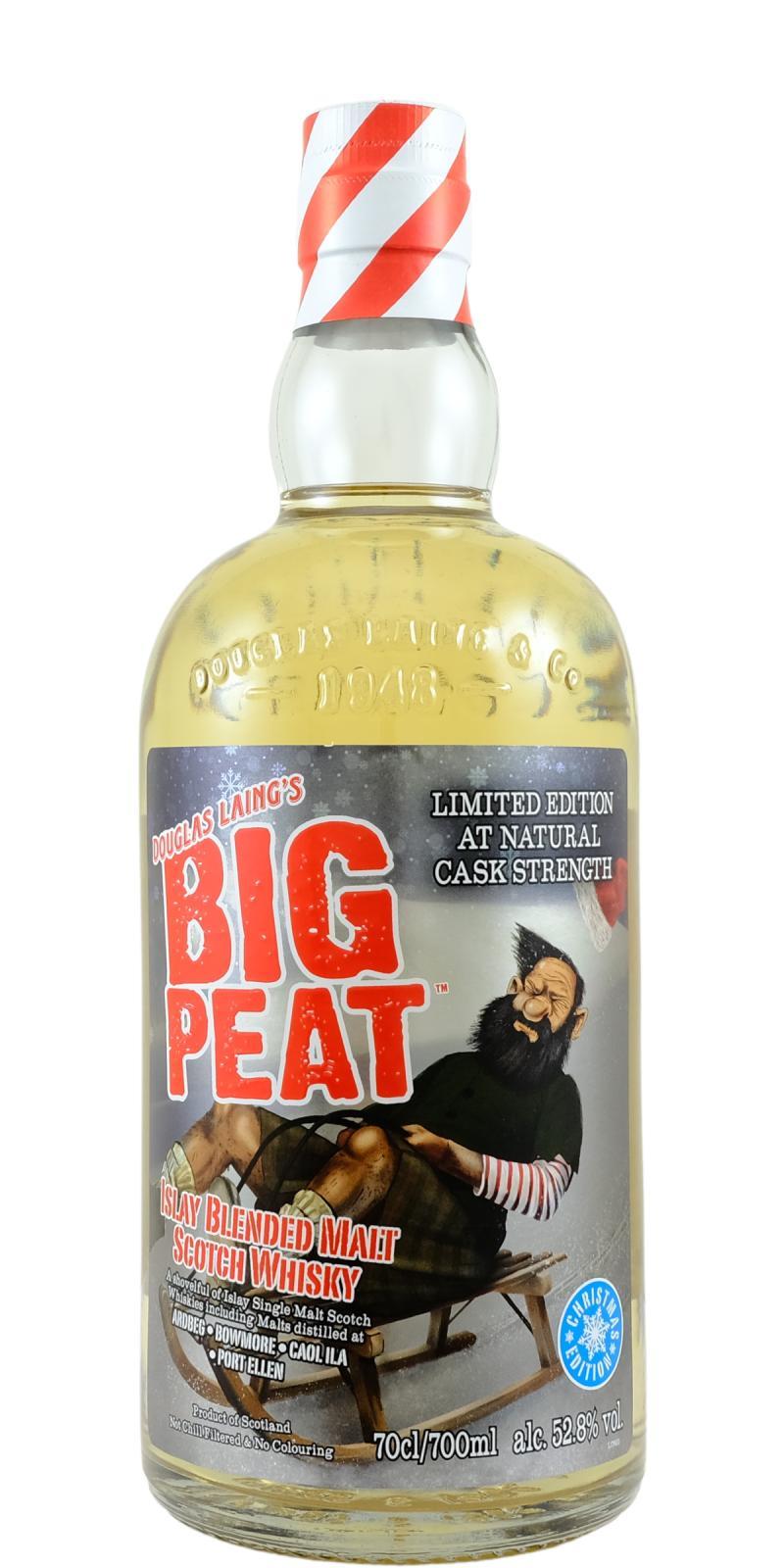 Big Peat Christmas Edition DL Limited Edition at Natural Cask Strength
