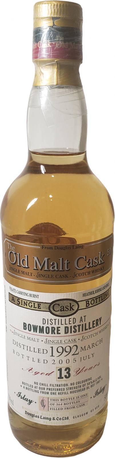 Bowmore 1992 DL The Old Malt Cask