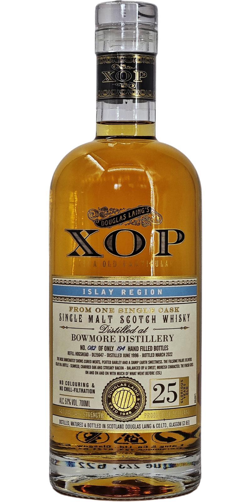 Bowmore 1996 DL XOP