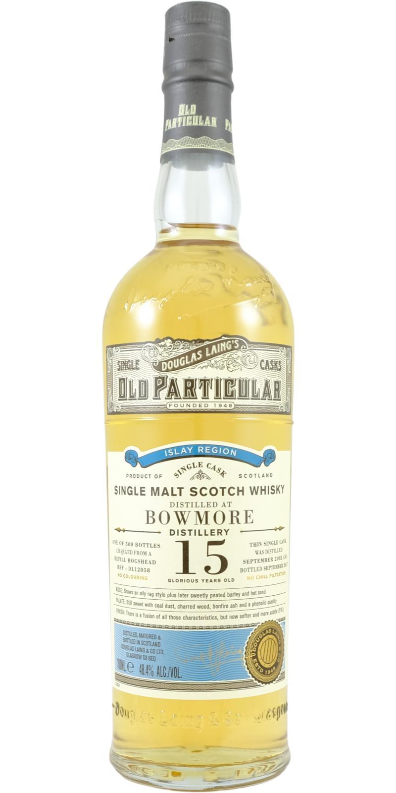 Bowmore 2002 DL Old Particular