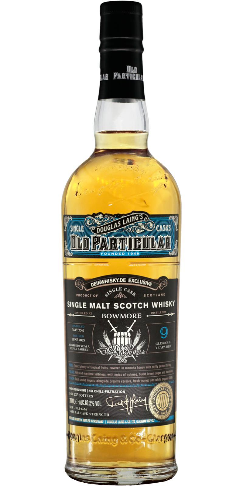 Bowmore 2016 DL Old Particular