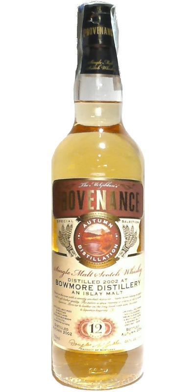 Bowmore 2002 McG McGibbon's Provenance