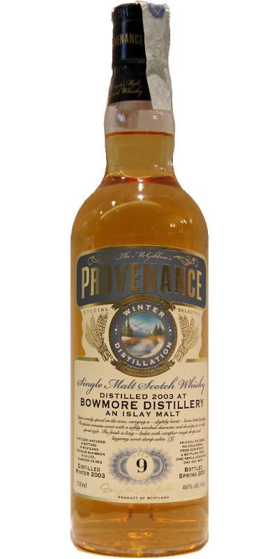 Bowmore 2003 McG McGibbon's Provenance