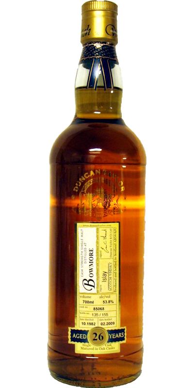 Bowmore 1982 DT Rare Auld
