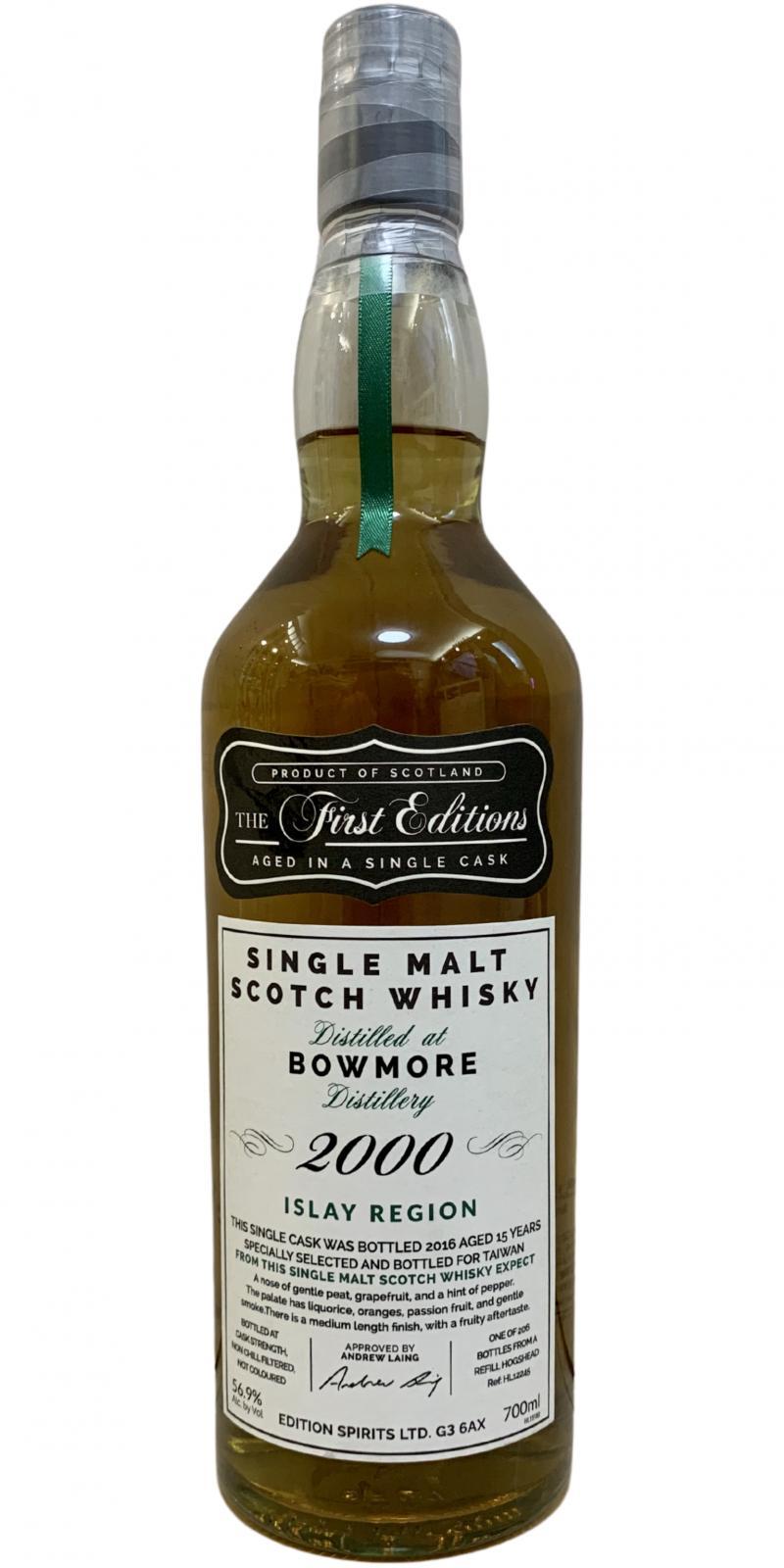Bowmore 2000 ED The First Editions