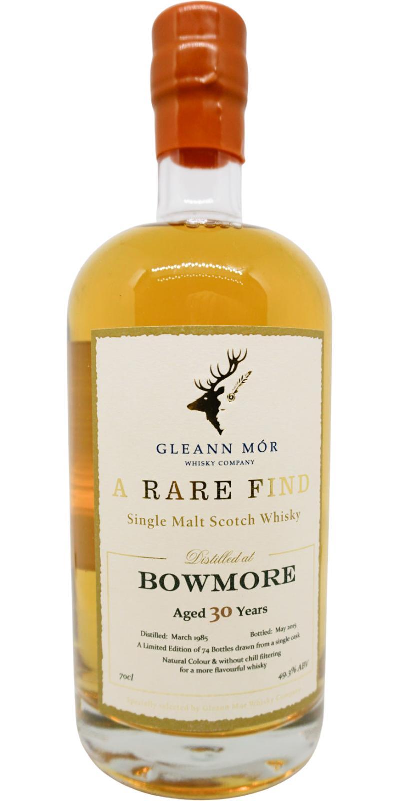 Bowmore 1985 GlMo A Rare Find