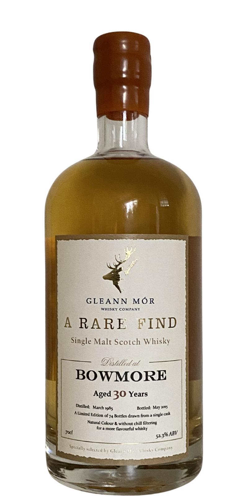 Bowmore 1985 GlMo A Rare Find