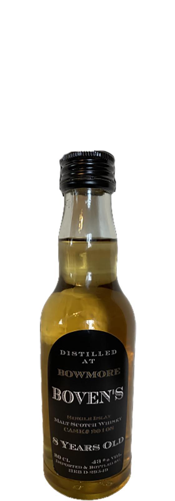 Bowmore 08-year-old HEB Boven's