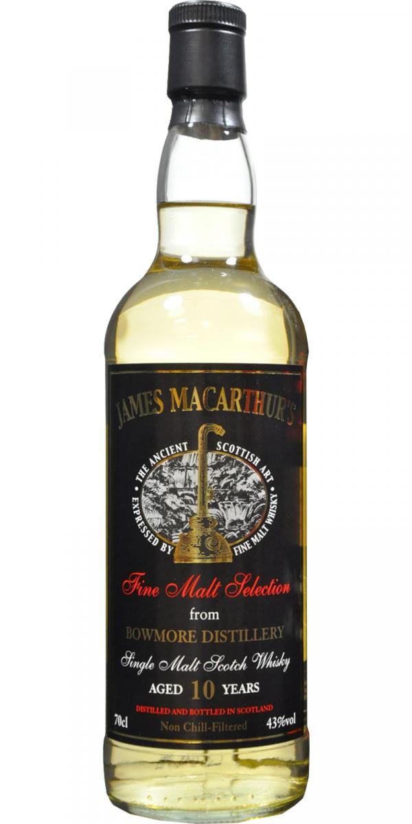 Bowmore 10-year-old JM Fine Malt Selection