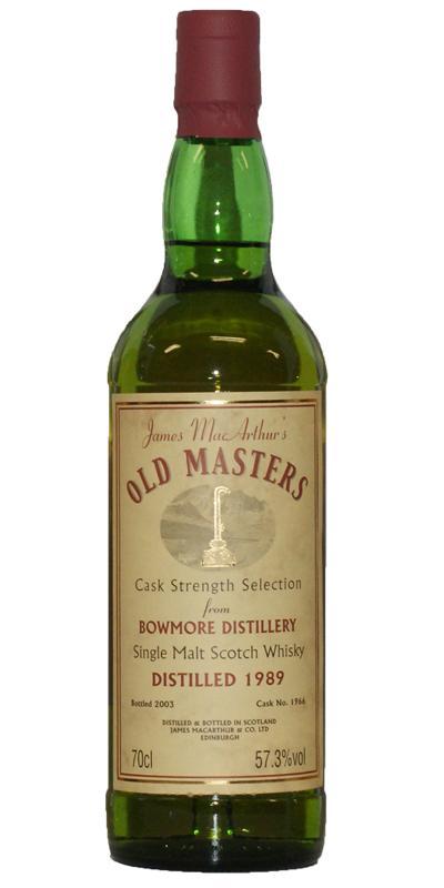Bowmore 1989 JM Old Masters - Cask Strength Selection