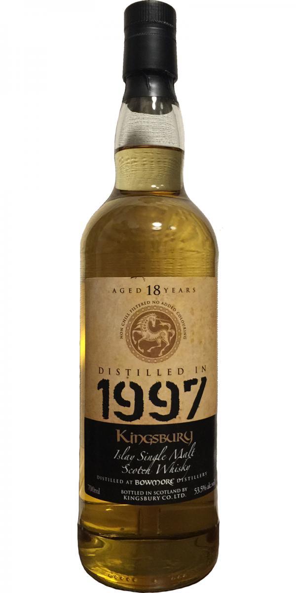 Bowmore 1997 Kb Cask Strength Gold