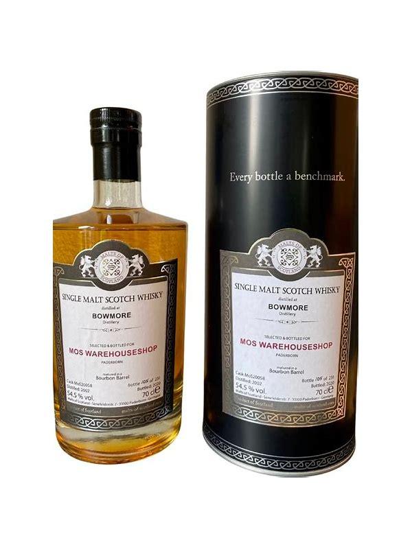 Bowmore 2001 MoS MoS Warehouseshop