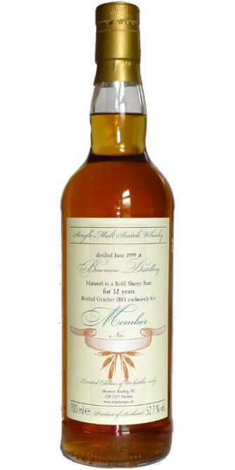 Bowmore 1999 MT Member '11