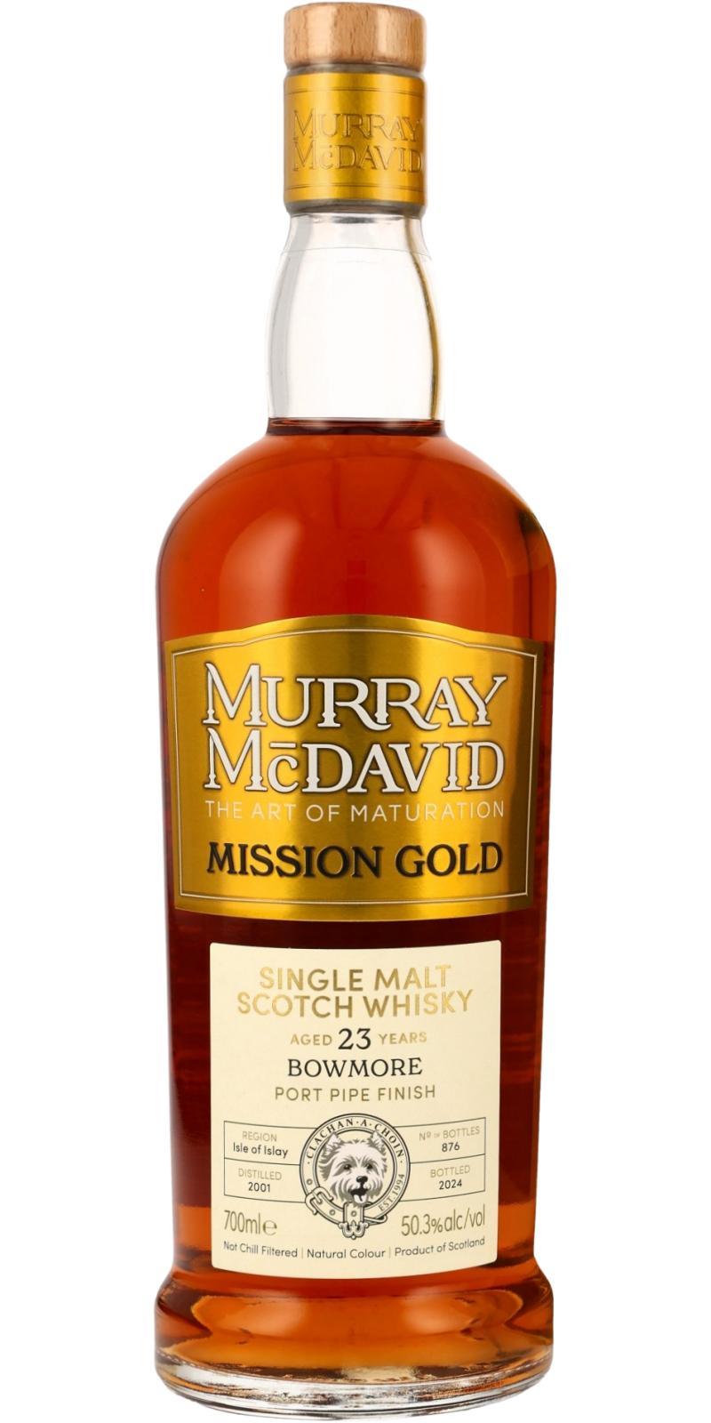 Bowmore 2001 MM Mission Gold