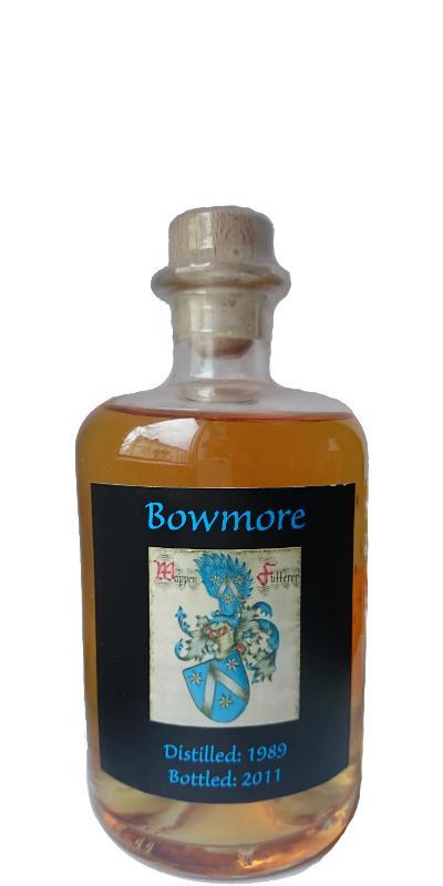 Bowmore 1989 RF Wappen Futterer