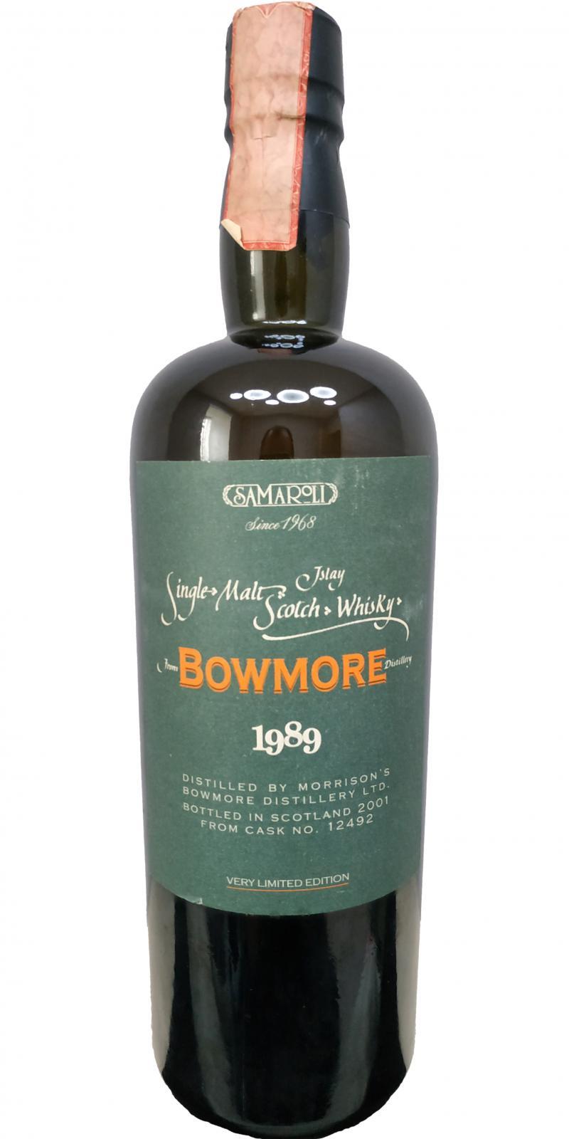 Bowmore 1989 Sa