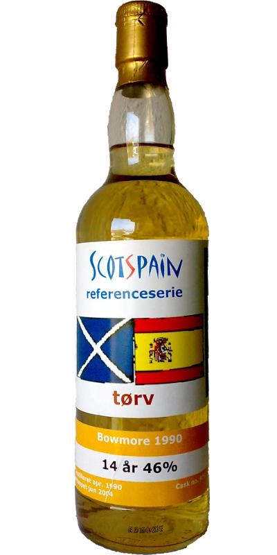 Bowmore 1990 ScP torv - referenceserie