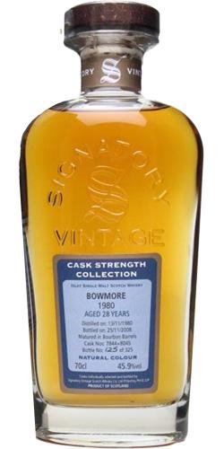 Bowmore 1980 SV Cask Strength Collection