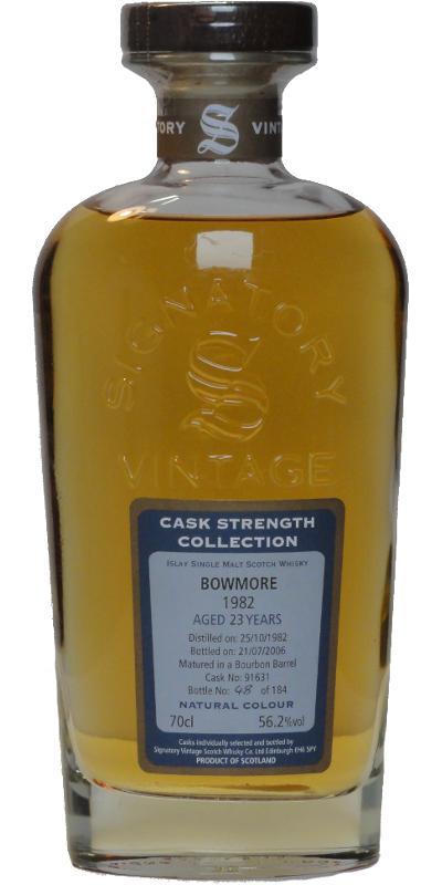 Bowmore 1982 SV Cask Strength Collection