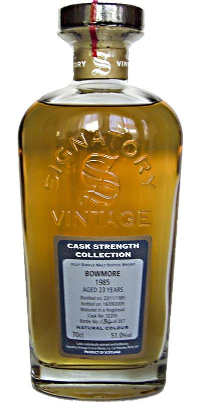 Bowmore 1985 SV Cask Strength Collection