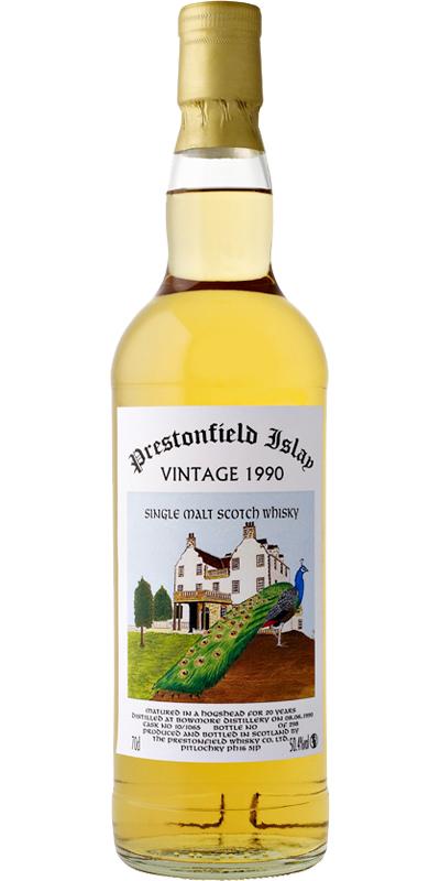 Bowmore 1990 SV Prestonfield