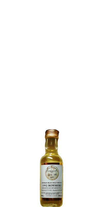 Bowmore 1992 SV Vintage Collection - Miniature
