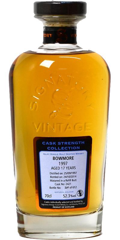 Bowmore 1997 SV Cask Strength Collection