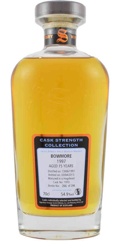 Bowmore 1997 SV Cask Strength Collection