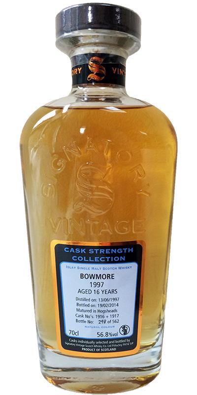 Bowmore 1997 SV Cask Strength Collection