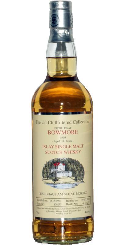 Bowmore 1999 SV The Un-Chillfiltered Collection - Waldhaus am See