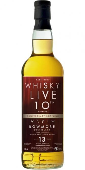 Bowmore 2000 SV Whisky Live 10th edition - anniversary bottling