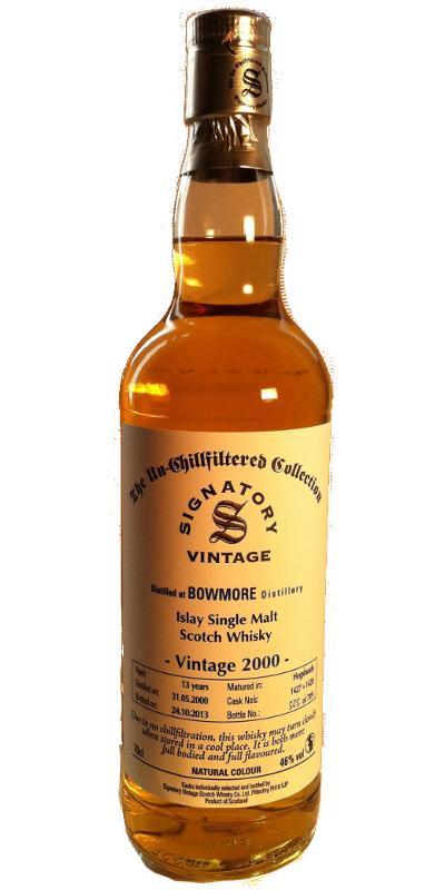 Bowmore 2000 SV The Un-Chillfiltered Collection