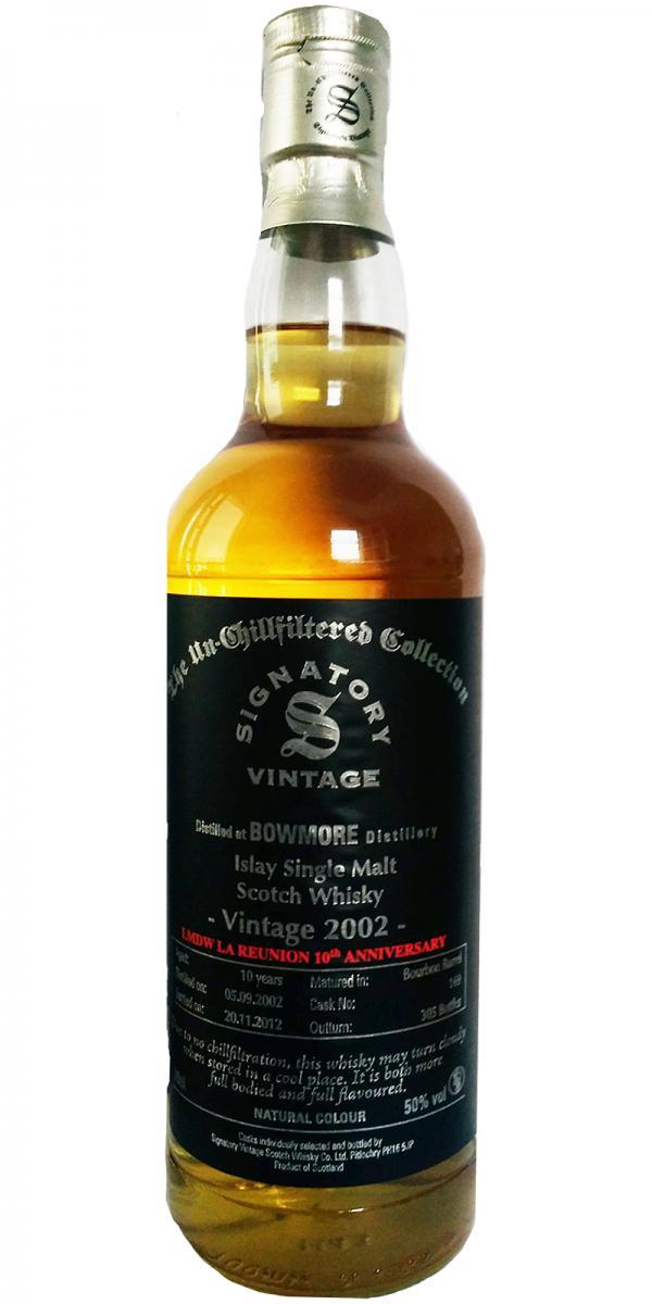 Bowmore 2002 SV The Un-Chillfiltered Collection