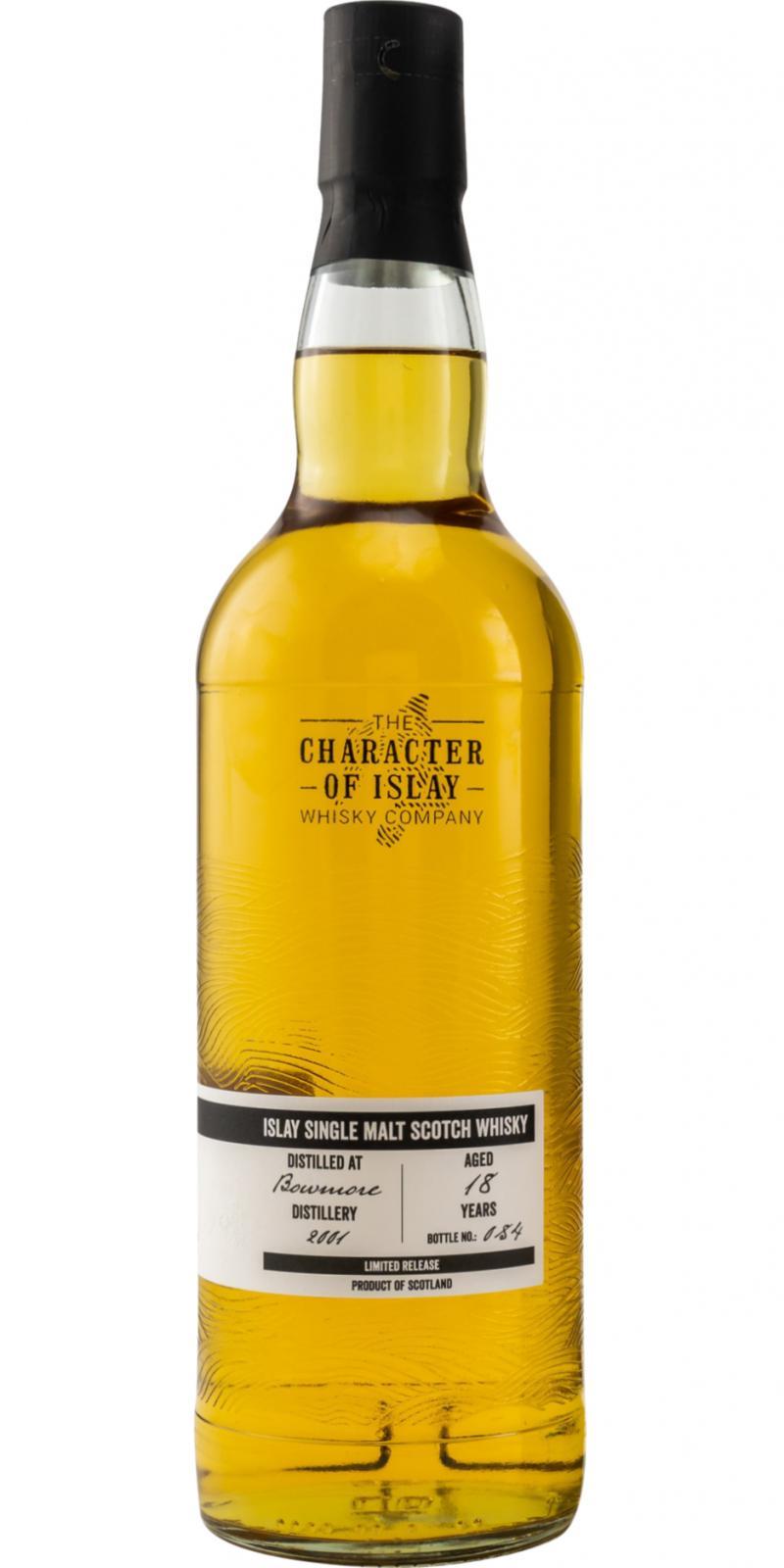 Bowmore 2001 TCIWC The Stories of Wind and Wave