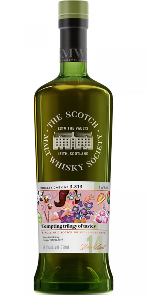 Bowmore 14-year-old SMWS 3.313 Tempting trilogy of tastes