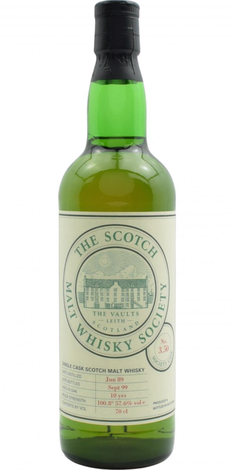 Bowmore 1989 SMWS 3.50