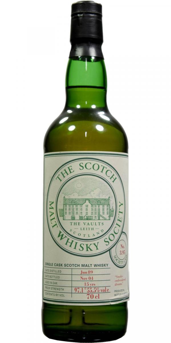 Bowmore 1989 SMWS 3.95 Smoke-embroidered dreams
