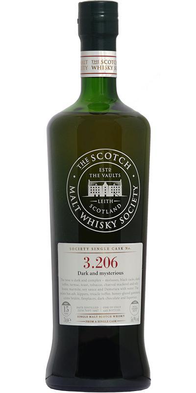 Bowmore 1997 SMWS 3.206 Dark and mysterious