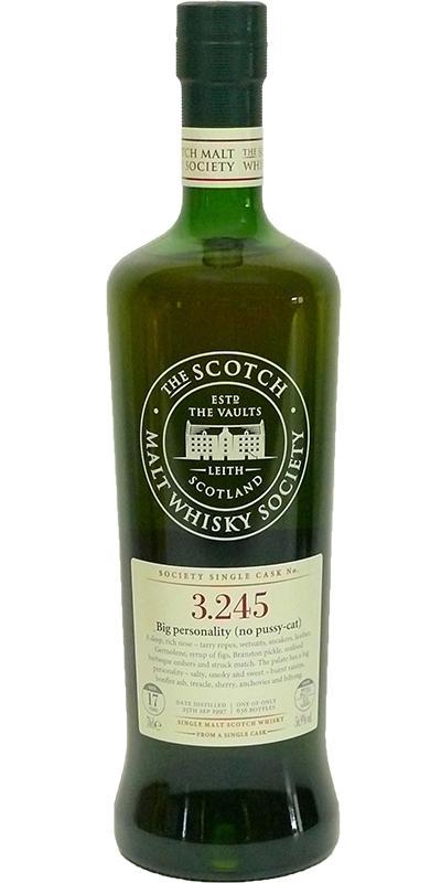 Bowmore 1997 SMWS 3.245 Big personality (no pussy-cat)