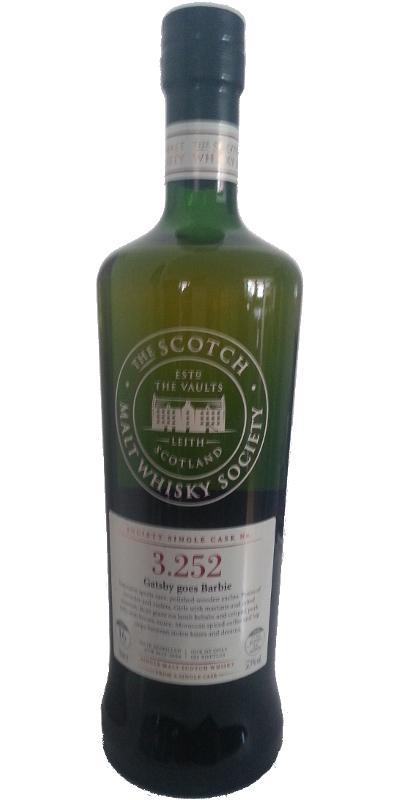 Bowmore 1999 SMWS 3.252 Gatsby goes Barbie
