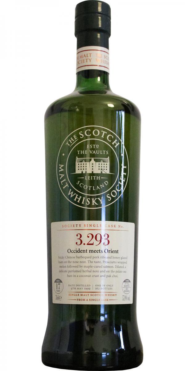 Bowmore 1999 SMWS 3.293 Occident meets Orient
