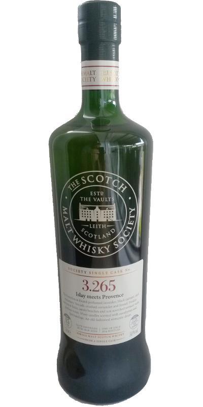 Bowmore 2000 SMWS 3.265 Islay meets Provence