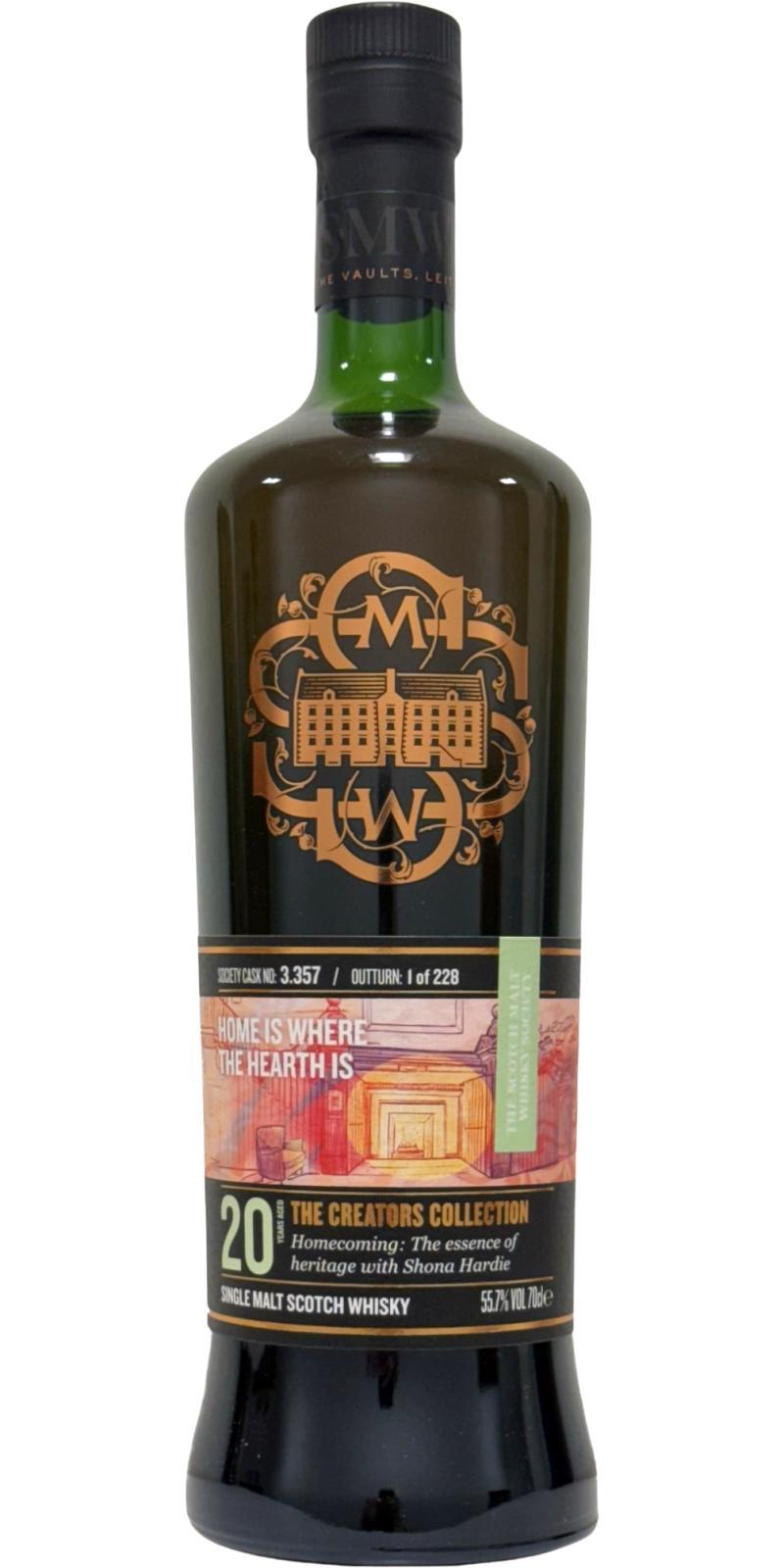 Bowmore 2004 SMWS 3.357 Home is where the hearth is